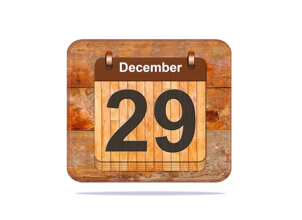 December 29. — Stock Photo, Image