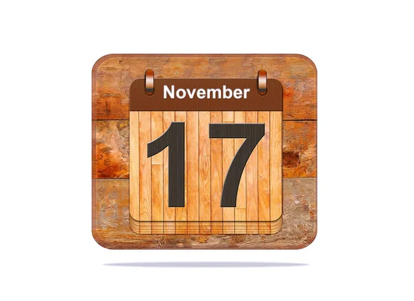 November 17. — Stock Photo, Image