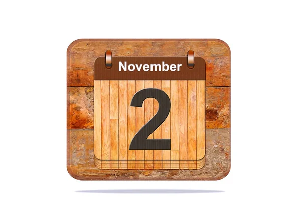 2 november. — Stockfoto