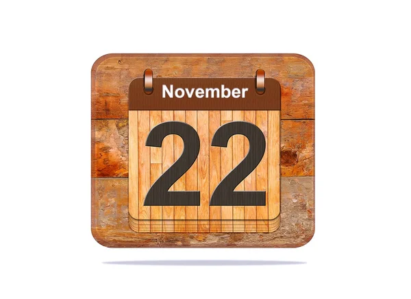 22 november. — Stockfoto