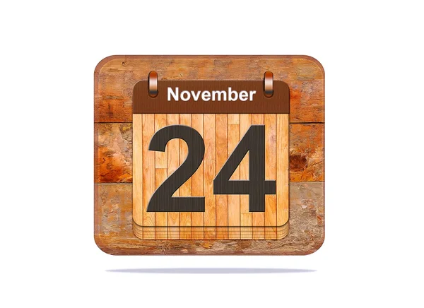 24. November. — Stockfoto