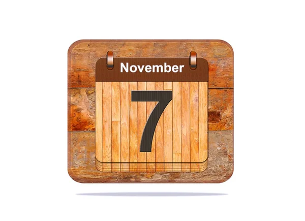 7 november. — Stockfoto