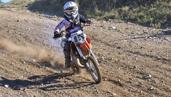 Motocross en Asturias, España — Foto de Stock