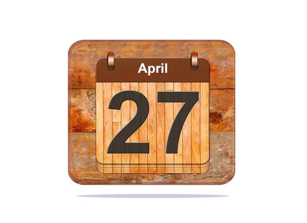 27 aprile . — Foto Stock