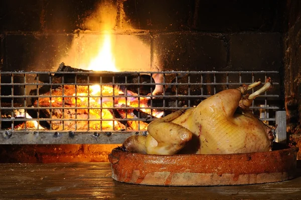 Turquia preparada para colocar no forno — Fotografia de Stock