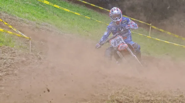 Motocross em Sariego, Asturias, Espanha — Fotografia de Stock