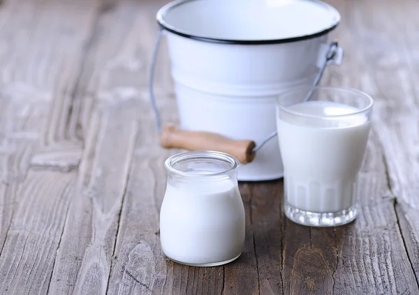 Homemade yogur — Stock Photo, Image