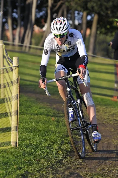 Gijon, İspanya - 9 Ocak: Cyclocross Şampiyonası İspanya Janu '