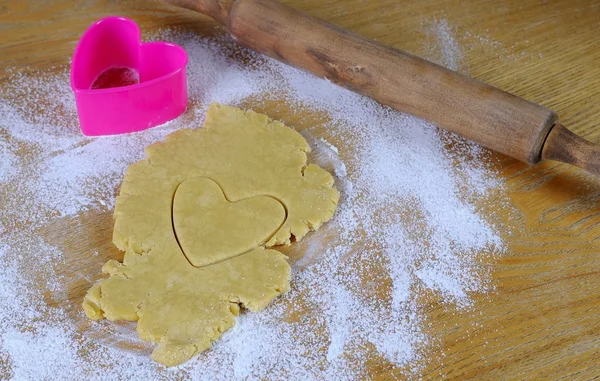 Galletas caseras para San Valentín . — Foto de Stock