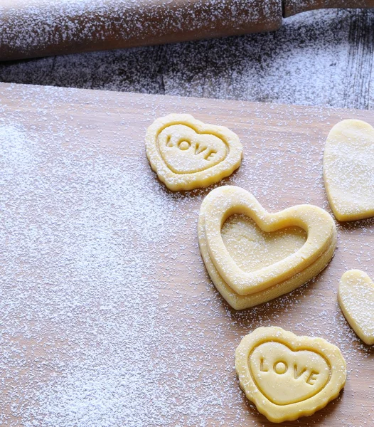 Galletas caseras para San Valentín . — Foto de Stock