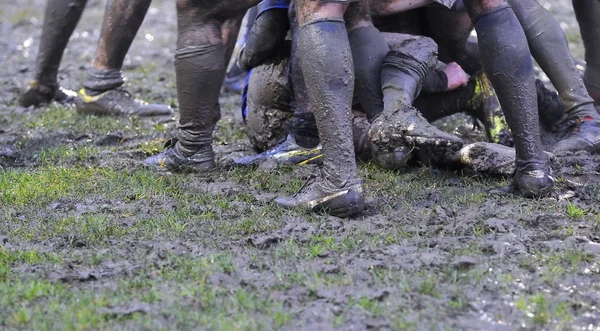 Partita di rugby . — Foto Stock