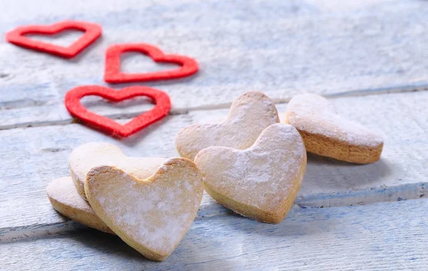 Galletas caseras para San Valentín . — Foto de Stock