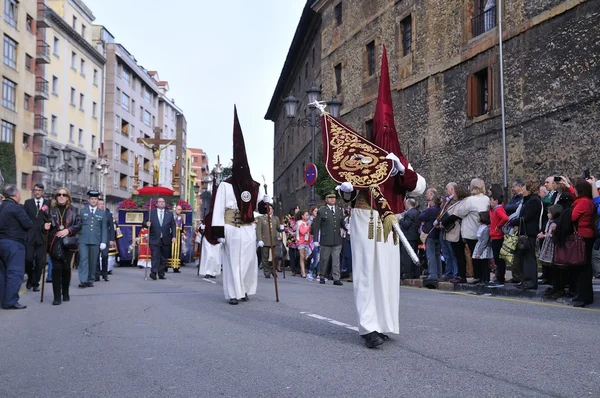 Processie van de broederschap van studenten — Stockfoto