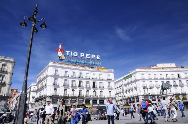 The iconic Tio Pepe sign. — Stock Photo, Image