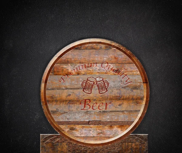 Barrel beer. — Stock Photo, Image
