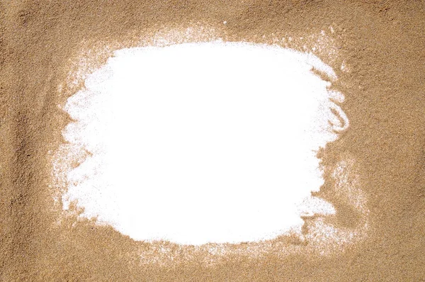 Isolerade sand. — Stockfoto