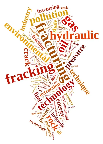 Fracking.. — Foto de Stock