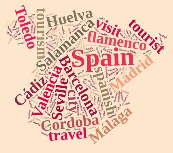 Látogasson el Spanyolország. — Stock Fotó