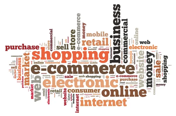 E-commerce. — Stock Photo, Image