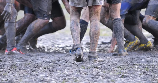 Rugby match. — Stockfoto