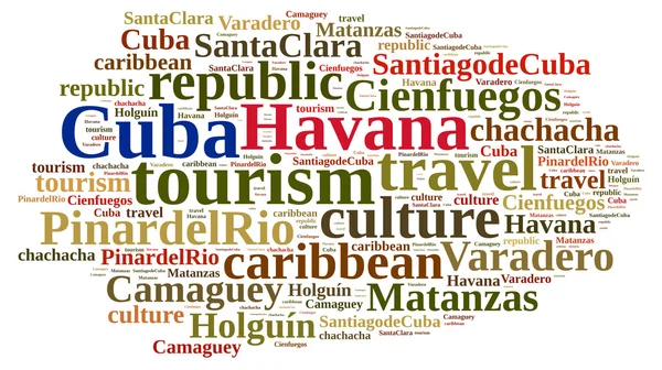 Turismo cuba . — Fotografia de Stock