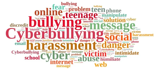 Cyberbullying. — Stock Photo, Image