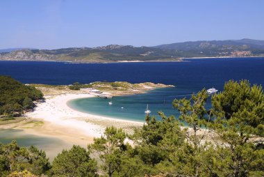 CIES Adaları Vigo, İspanya.