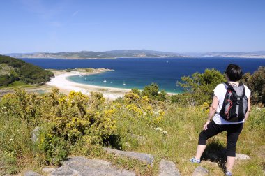 CIES Adaları Vigo, İspanya.