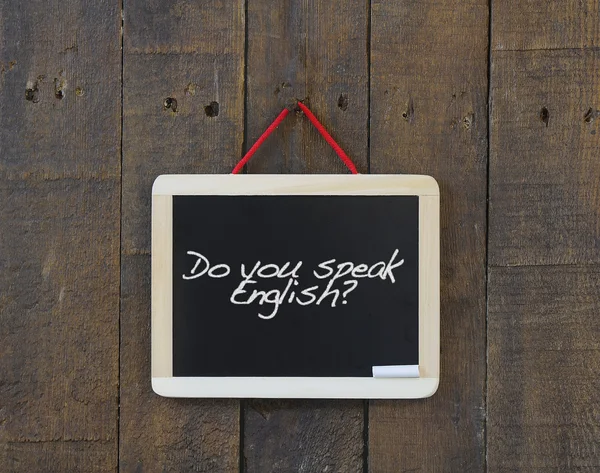 Parlez-vous anglais ?. — Photo