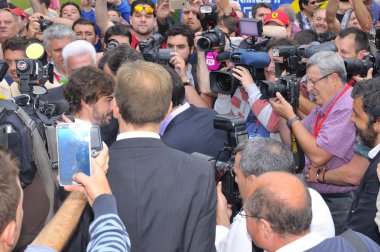 Açılış Müzesi F1 pilotu Fernando Alonso 