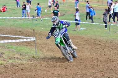 Motocross Valdesoto, İspanya.