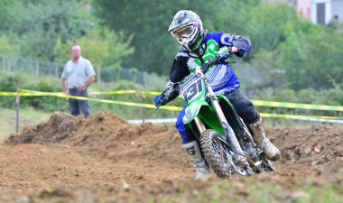 Motocross Valdesoto, İspanya.