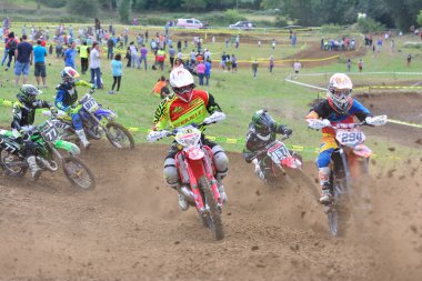 Motocross Valdesoto, İspanya.