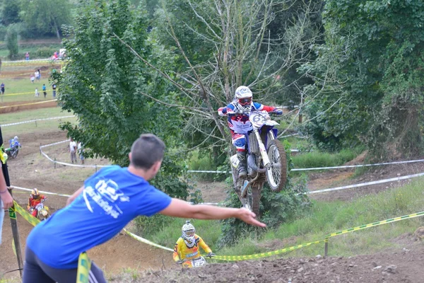 Motocross a Valdesoto, Spagna . — Foto Stock