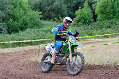 Motocross Valdesoto, İspanya.