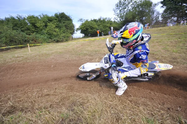 Motocross w Valdesoto, Hiszpania. — Zdjęcie stockowe