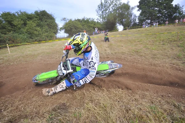 Motocross i Valdesoto, Spanien. — Stockfoto