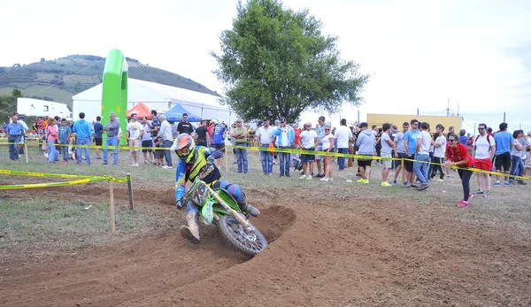 Motocross em Valdesoto, Espanha . — Fotografia de Stock