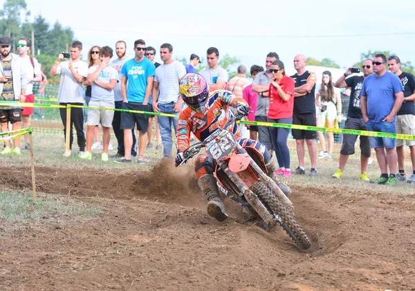 Motocross en Valdesoto, Espagne . — Photo