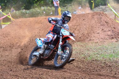 Motocross Sariego, İspanya.