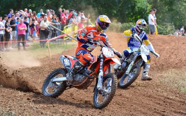 Motocross Sariego, İspanya.