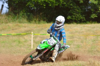 Motocross Sariego, İspanya.