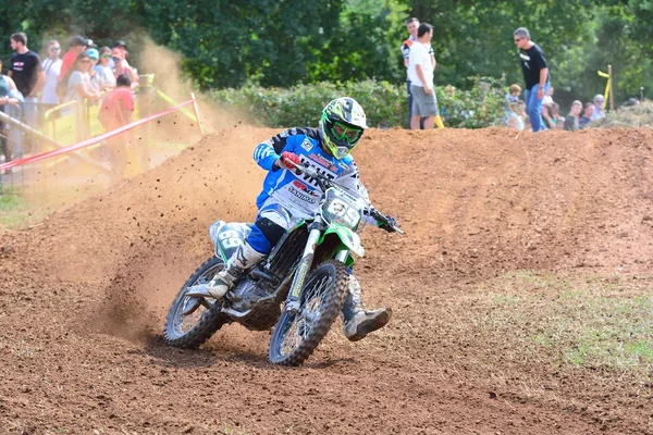 Motocross in Sariego, Spain. — Stock Photo, Image