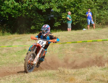 Motocross Sariego, İspanya.
