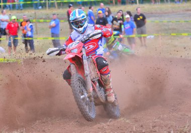 Motocross Sariego, İspanya.