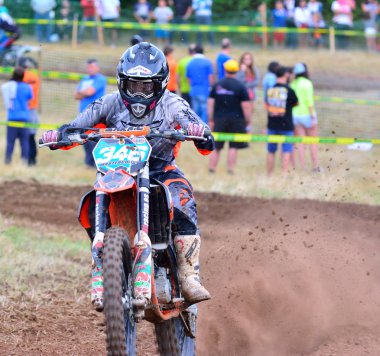 Motocross Sariego, İspanya.