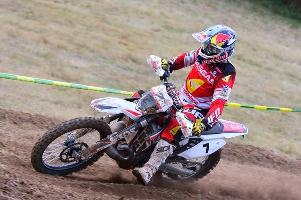 Motocross i Sariego, Spanien. — Stockfoto