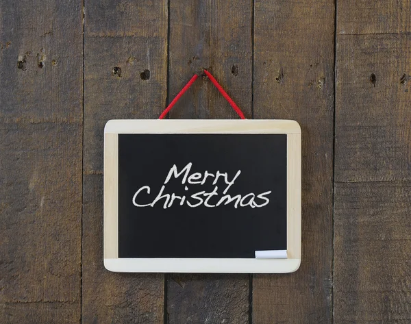 Merry Christmas schoolbord. — Stockfoto