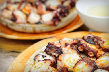 pulpo bir feira.