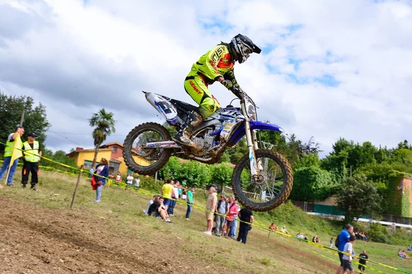 Motocross i Valdesoto, Spanien. — Stockfoto